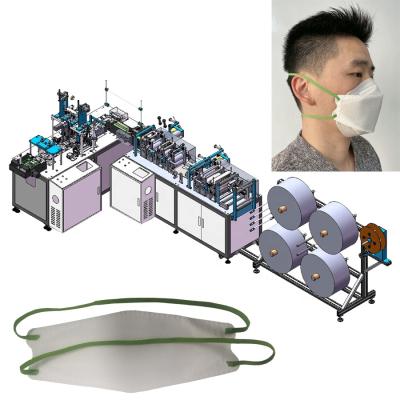 China Full Automatic Factory Fish Mask Head-mounted Making Machine for sale