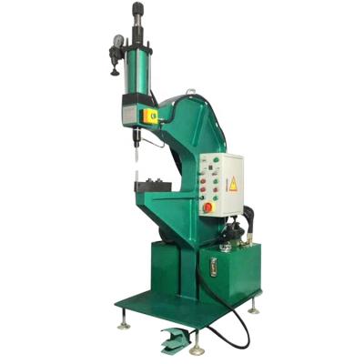 China Factory High Quality Easy Handle Solid Rivet Industrial Leather Machine for sale