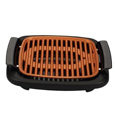 China Easily Cleaned Surface Stainless Steel Non-Stick Electric Barbecue Grill Pan Machine for sale