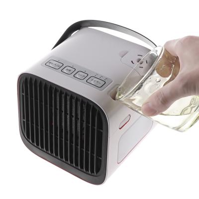 China Portable Hotel Mini Fan Heater Humidifying Heater Home Office Small Heater for sale