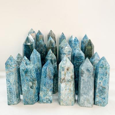 China China wholesale healing crystals and blue apatite stone towers big stones sizes for sale