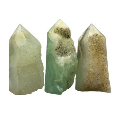 China China Natural Fluorite Quartz Crystal Point Crystal Healing Group Obelisk Magic Wand For Wholesale for sale