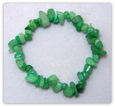 China Wholesale Stone Bracelet Crystal Chips Wrap Bracelet, Men's and Women's Crystal Natural Charming Green Healing Aventurine for sale