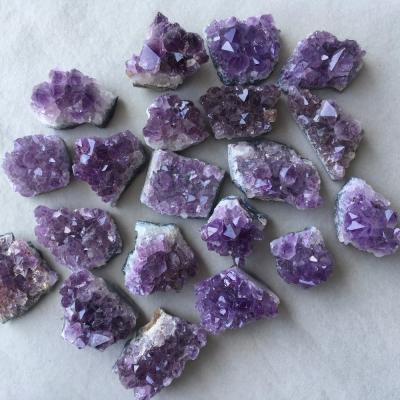 China China Wholesalehot sale 100% beautiful amethyst cluster crystal geode for decoration for sale