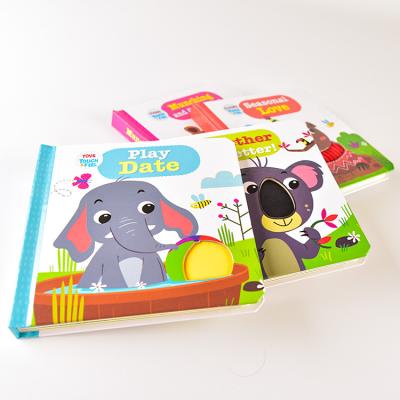 China Best Design Environmentally Friendly Picture Book Printing High Quality Full Color Personalized Baby Animal's Study Book for sale