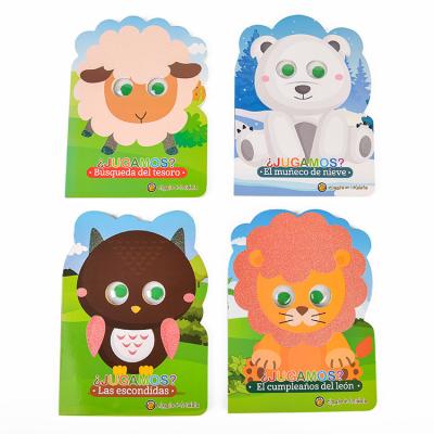 China Environmental Friendly Lightweight Kids Board Book HARD COVER Personalized Kids Fun Book Wholesale for sale