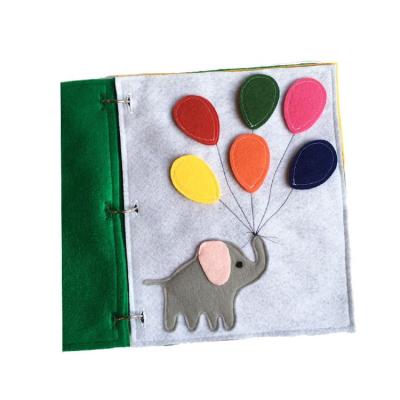 China Educational Toys Quiet Book For Children Early Childhood Soft Tissue Quiet Book for sale