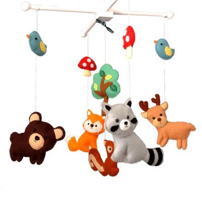 China Toy Environmentally Felt Crib Mobile Lovely Soft Design Felt Baby Mobile for Boys and Girls Felt Crib Baby Mobile for sale