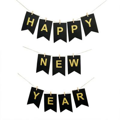 China Eco - Friendly Factory Wholesale New Year Decorations Felt Banner for sale