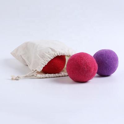 China Eco-friendly.reusable China Factory Professional High Quality Colorful Wool Dryer Ball for sale