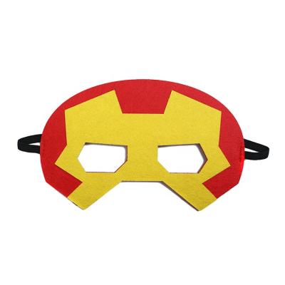 China Eco - Friendly Style Custom Party And Festival Felt Superhero Mask for sale