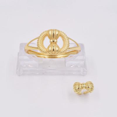 China Cute Design CLASSIC Main Bow Dubai Bracelet Ring Jewelry BT0011 for sale