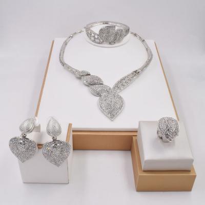 China CLASSIC Fashion Jewelry Set For Women Necklace High Quality Earrings Wedding Jewelry NT0129 for sale