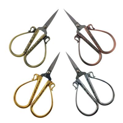 China Cloth /Sewing Shears Auspicious Cloud Shear No. Exquisite Vintage Cutting Scissors. 5 small for sale