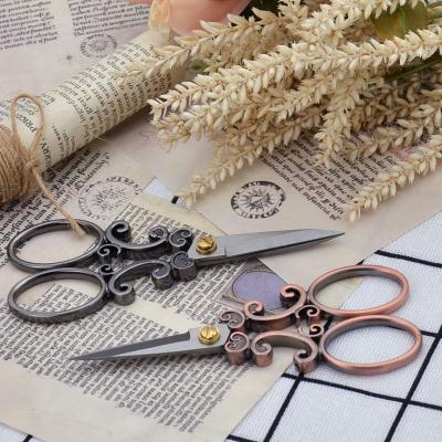 China Fabric /Sewing Shears High Quality Stainless Steel Scissors Embroidery Scissors Retro Scissors for sale