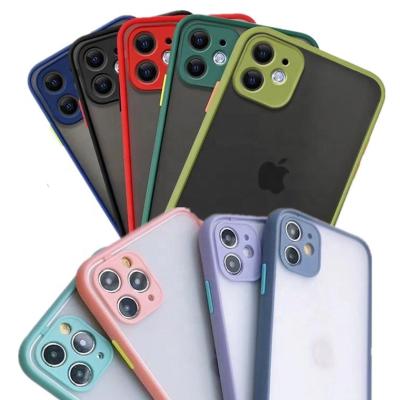 China Shockproof For iPhone 11 12 Max 13 Pro 12 Mini Hot Sale tpu PC Phone Case Camera Cover Protection For iPhone 6 6S 7 8 PLUS X XS Max for sale