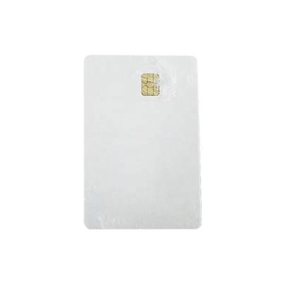 China Hot Selling Product White 4442 Chip Contact RFID Membership IC Card for sale