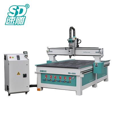 China Hotels SUDIAO 1325 1530 2030 2040 Heavy Duty 3 Axis Wood CNC Router for sale