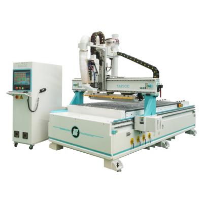 China Hotels SUDIAO 1300*2500*200mm 3 Axis CNC Router Machine SD-1325CC for sale