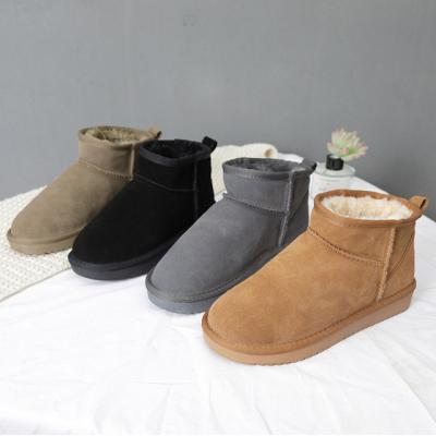 China Fashion Trend Women's Winter Ankle Fur Boots Warm Uggh Boots For Women Snow Boots for sale