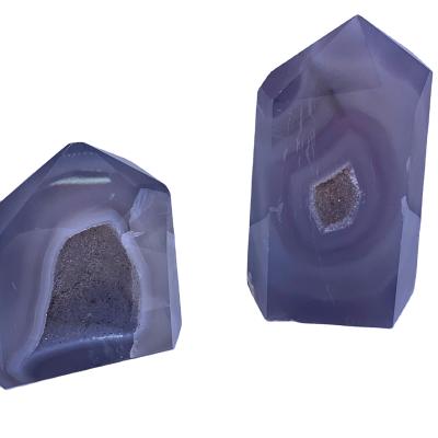 China Wholesale Agate Crystal Geode Cave Quartz Crystal Therapy China Geode Tower For Home Decoration for sale