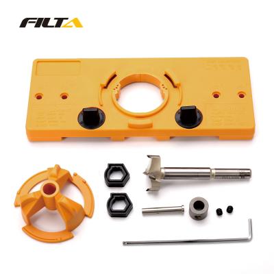 China Multi Functional For Hinge Drilling Amazon Woodworking Tools Cabinet Guide Hidden Hinge Hot Selling Drilling Jig for sale