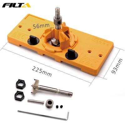 China Multi Functional For Hinge Drilling Filta Good Quality Factory Directly Woodworking Hinge Jig Machines Drill Guide Punch Marker 35mm Hinge Drilling Jig for sale