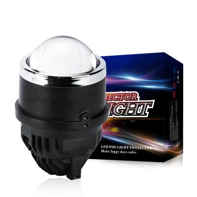 China Retrofit High Low Beam Car OEM 3000K 6000K Under Body Light 3 Inch Led Fog Lamp Projector Lens Fog Light for sale