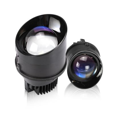 China New Arrivals High Low Beam Car Retrofit 3.0 Inch Bi Led Projector Lens H1 H7 H11 3000K Fog Light 6000K 36W LED Waterproof Fog Lamp for sale