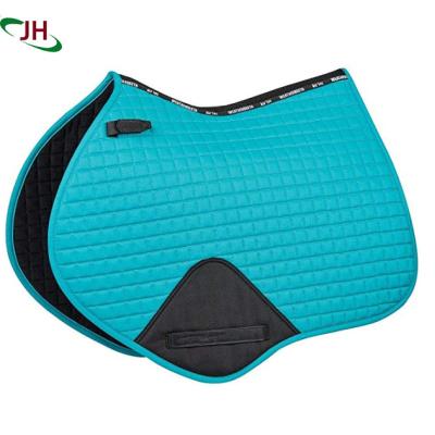 China Durable Mastery Caballo Matching Cheap Printed Wholesale Custom Dressage Jumping Half Horse Numnahs Western Equestrian Saddle Pads for sale