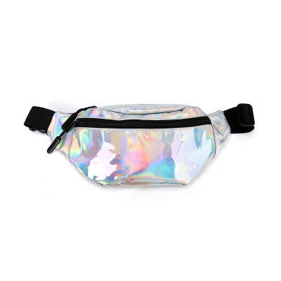 China Water Proof Fanny Pack Waterproof Men Laser Fanny Pack Custom Logo Waist Bag Sling Bag for sale