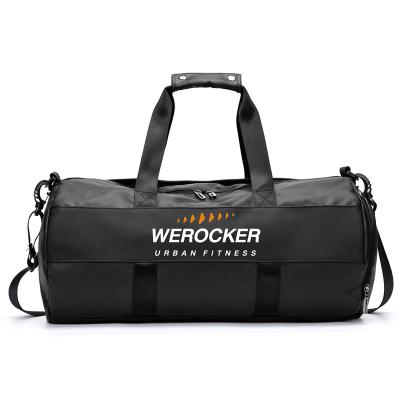 China FASHION BLACK TOP FASHION COOL FITNESS SPORTS BAG DUFFLE BAG KIT GYM BAG for sale