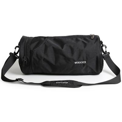 China Fashion Large Unisex Waterproof Sports Gym Weekend Travel Duffel Bag Polyester Overnight Duffel Bag for sale