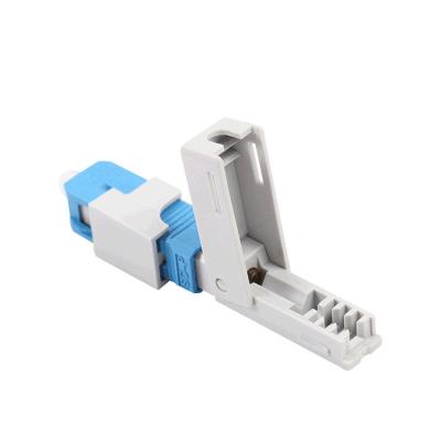 China fast communication/networking fiber optic conector rapido de monomodo d'optica de fibra SC RPA UPC fiber optic fast connector for ftth for sale