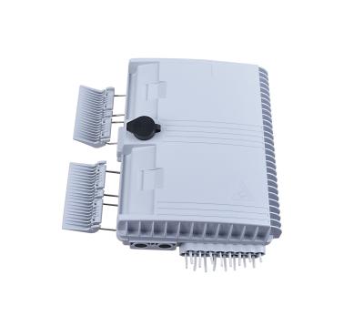 China Outdoor IP65 Premier Fiber Optic Distribution PLC Splitter Waterproof Fiber Optic Distribution Box Premier Pole Mount/Wall Terminal Box FAT 16 Core Mini for sale