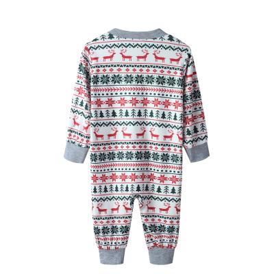 China Europe and America 2021 high quality girl children's cartoon Christmas gift pajamas set spring and autumn children's polyester hot selling pajamas for sale