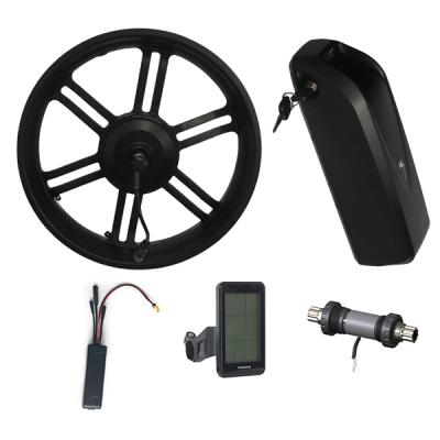 China 750W motor conversion kits ebike motor kits 750W fat motor with battery electric cycle kit with 20