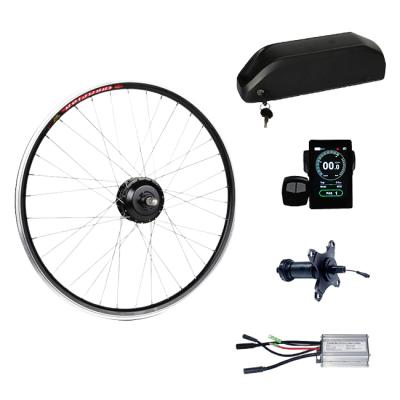 China 500W 36V/48V motor for e-bike motor rear wheel mountain bike motor ebike conversion kit 20