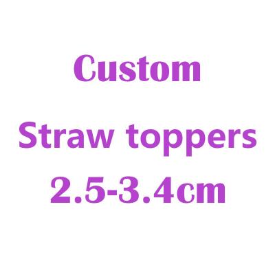 China Viable Custom Silicone Straw Toppers For Plastic And Metal Straw For Lean Tumbler 20oz 30oz Via China DHL/Fedex Supplier for sale