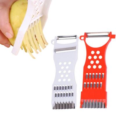 China Viable Household Kitchen Tool 5 in 1 Multifunctional Potato Slicers Peeler Fruit Cutter Vegetable Graters for sale