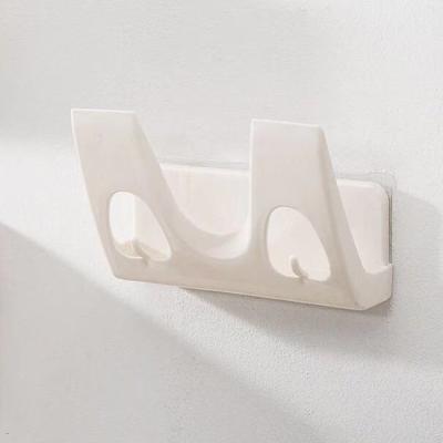 China Plastic Wall Mounted Household Items Kitchen Wall Mounted Pot Pan Lid Rack Pot Cover Holder Rack Storage for sale