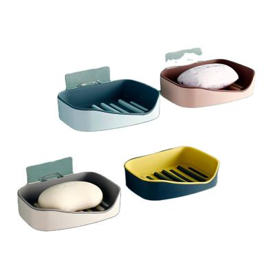 China Modern Nordic Wall Mount Bathtub Soap Box Plastic Soap Box Home for sale