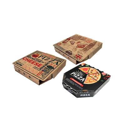 China Premium Quality Custom Pizza Boxes Corrugated Cardboard Delivery Box boxes pizza for sale