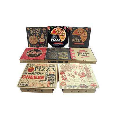 China High Grade Cheap Pizza Boxes Design Custom Corrugated Paper Box boxes pizza Te koop