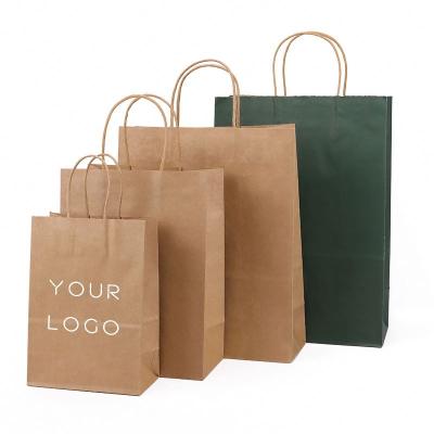 China Wholesale Eco friendly custom printed bakery bread cake paper bags brown kraft paper bag en venta