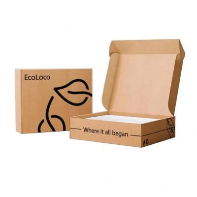 中国 Custom attractive cheap price portable corrugated clothing mailer box packaging boxes 販売のため