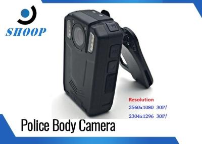 China 140 Degree Security Guard Wearable Video Camera Police 3500mAh 1296P for sale