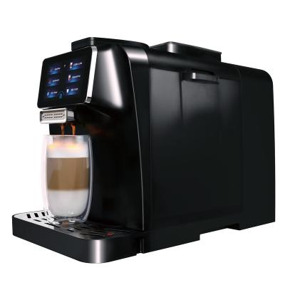 China Hotel Desktop Coffee Machine Full Automatic Touch Screen Coffee Maker With Grinder for sale