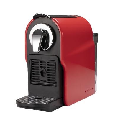 China Available Hotel Sample Maker 0.75L Red White Red Electric Small Capsul Customized Coffee Machine for sale