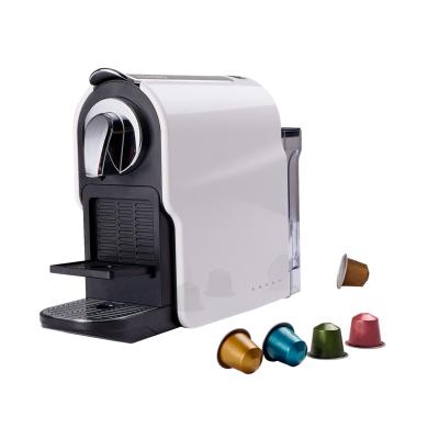 China New Design 750ML Hotel Small Water Tank ABS Espresso Coffee Capsule Machine Maker for sale